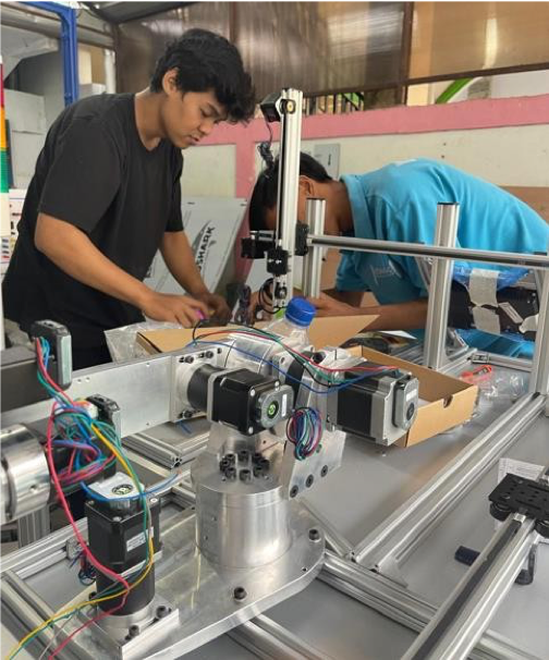 PEKERJAAN PERAKITAN ALAT TRAINER DI WORKSHOP