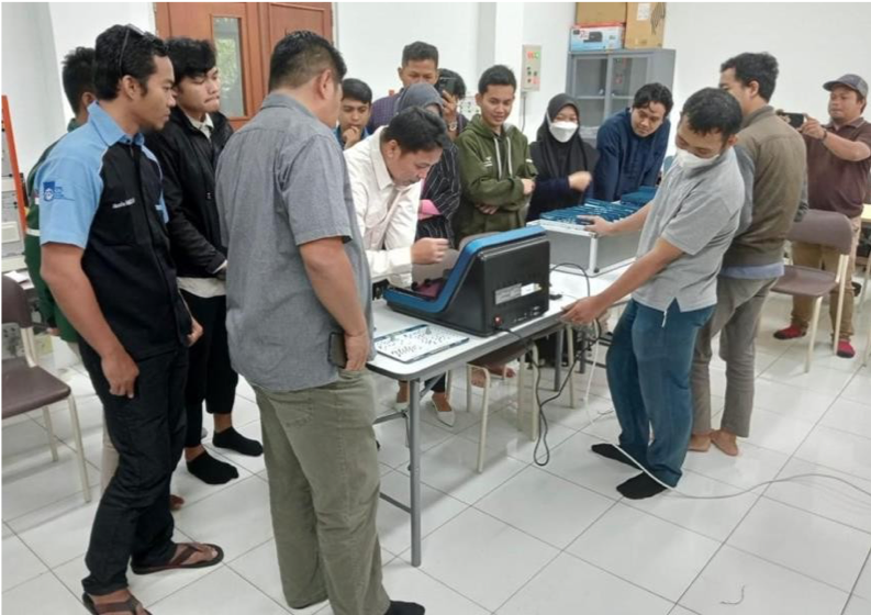 TRAINING ELEKTRONIKA DASAR UNTUK PARA DOSEN DI PLTEKBA