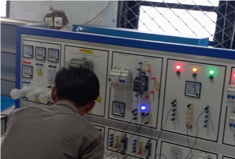 UJI FUNGSI s TRAINING BASIC ELECTRICAL TRAINER