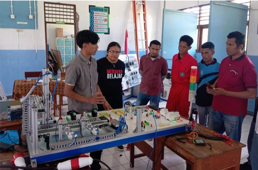 UJI FUNGSI s TRAINING PLC TRAINER (SMKN1 KUPANG)