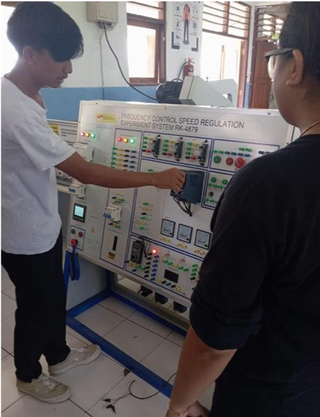 UJI FUNGSI s TRAINING BASIC ELECTRICAL TRAINER (SMKN NTT)