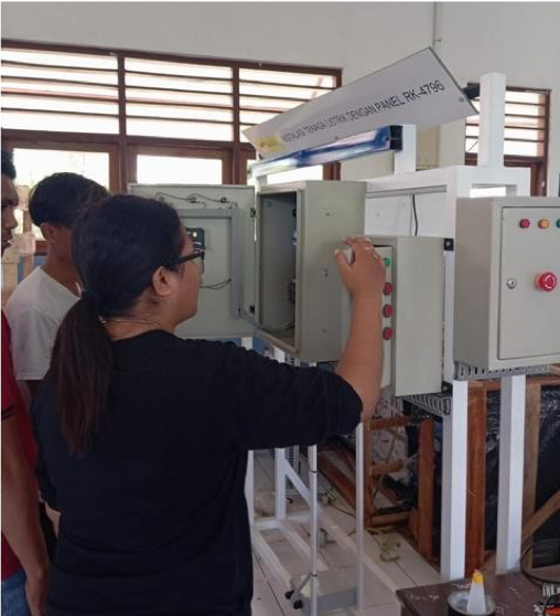 UJI FUNGSI s TRAINING BASIC ELECTRICAL TRAINER (SMKN NTT)